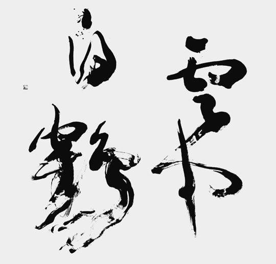雲中白鶴