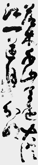落木千山天遠大澄江一道月分明