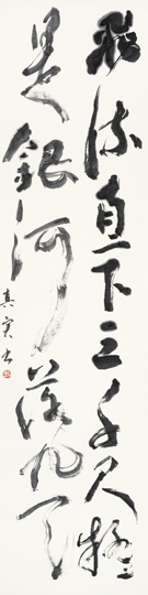 飛流直下三千尺疑是銀河落九天