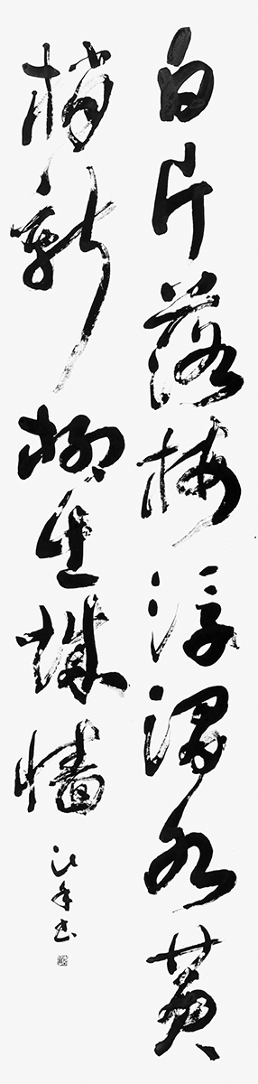 白片落梅浮㵎水…（白居易）